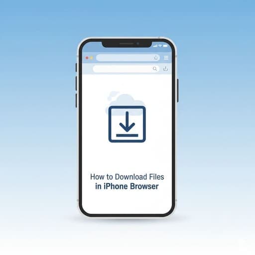 How to Save Files to Your iPhone: Safari and Chrome Guide